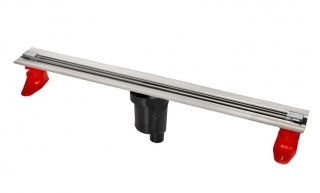 Душевой лоток Berges Super Slim 090078 50см хром матовый